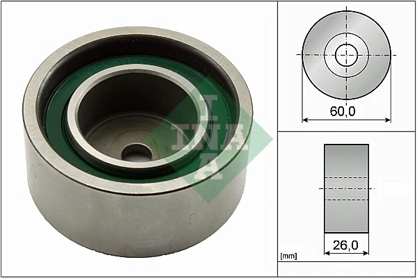 Deflection/Guide Pulley, V-ribbed belt